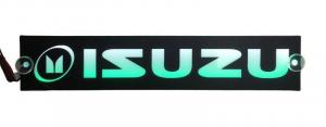 Таблица диодная ISUZU 12V 49*10 исузу бело-синяя