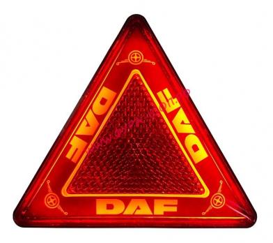 Катафот треугольный LED диодный DAF 24В