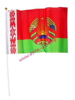 Флажок "БЕЛОРУСЬ-флаг" (20х30 см) на присоске 1шт.
