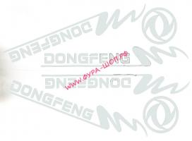 Наклейка на форточки DONGFENG (40х40см) наружная/внутренняя (комплект на две стороны) серебро 08977_0