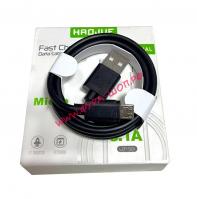 Кабель для зарядки силиконовы Micro USB 1м в коробке ZU-014_0