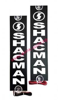 Таблица диодная SHACMAN 24в вертикальные (31,5х7,5 мм)  к-т бело-зеленая