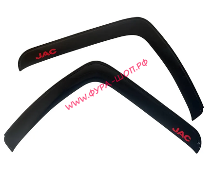 Дефлектор JAC K7, накладной, грузовик, тягач, тонированный