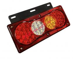 Фонарь задний LED 12-24V 330*182* с кабелем, на пластиковом кронштейне (к-т 2шт) SD-2010_2
