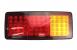 Фонарь задний LED тип 029 с проводом, тонкий корпус 3-е секции 24V 345*145*25см к-т MS-09_2