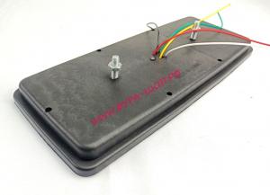Фонарь задний LED тип 029 с проводом, тонкий корпус 3-е секции 24V 345*145*25см к-т MS-09