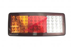 Фонарь задний LED тип 029 с проводом, тонкий корпус 3-е секции c з/х 24V 345*145*25см MS-07 к-т