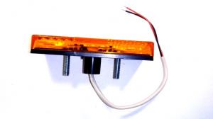 Габарит маркерный ФБГС 24V LED середина диод с проводом желтый 51.3731-00