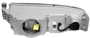 Фара п/т MAN TGA TD01-57-013L (TD-57-050BL) левая желтый указатель поворота и фальшфарой блинкер