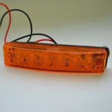 Габарит НК-0059/LED (90мм 6-диодов) желтый 24в