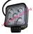 Фара противотуманная 5 светодиодов 15W 10-30V квадратная 80*80 _2