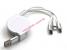 Зарядный кабель разветвитель Выдвижной 3 в 1 Micro USB, Type-C, Lightning_0