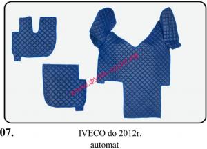 Ковры, в машину, ЭКО, КОЖА, Польша, IVECO, до 2012г., автомат, 07, ивеко