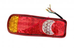 Фонарь задний 094 LED 24V с кабелем левый (RENAULT, DAF 340х140х80 77Led 15/4) 18942
