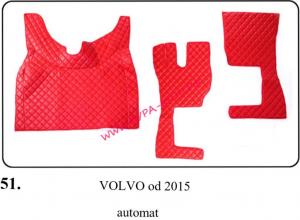 Ковры, в машину, ЭКО КОЖА, Польша, VOLVO, от 2015г., автомат, 51, вольво