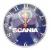 Часы с логотипом на батарейке АА (крепление магнит) SCANIA_0