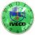 Часы с логотипом на батарейке АА (крепление магнит) IVECO_0