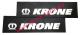 Брызговики  KRONE из 2-х частей 2400*350 белый к-т влитой_0