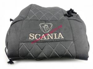 Чехлы АЛИКАНТЕ SCANIA 6 серия G,R 1высокое 1 низкое 1 ремень