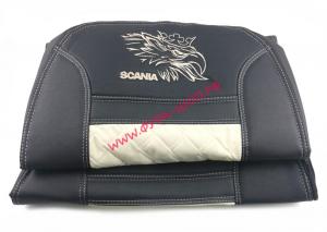 Чехол сиденье SCANIA 6 серии 1выс-1низ. ЭКОКОЖА+ВЕЛЮР скания