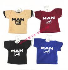 Вымпел ФУТБОЛКА на присоске малая MAN