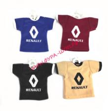 Вымпел ФУТБОЛКА на присоске малая RENAULT