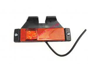 Габарит, маркерный, 4374, с кронштейном, желтый, LED 24, V /аналог/, 551445