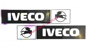 Наклейка "Эмблема IVECO" (9х41см) комплект на 2 стороны 08498