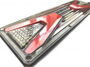 Фонарь задний LED 24V с кабелем 4-функционал Х-образный Космос 46*13*2см к-т ST-2424-3/24V