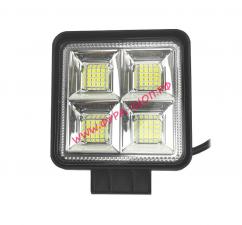 Фара противотуманная 4/16 светодиодов 10-30V квадратная 110*110 KA-002-192W