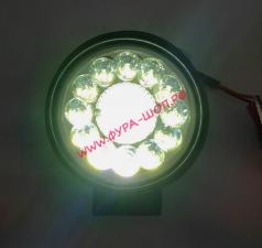 Фара противотуманная 12+21 светодиодов 9-32V круглая d-115 KA-007-99W