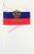 Флажок "RUSSIA-флаг" (15х23 см) на присоске 1шт 07325_1