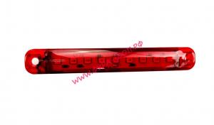 Габарит светодиодный 9 LED 12-24 V L-100mm красный