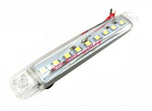 Габарит светодиодный 9 LED 12-24 V L-100mm белый