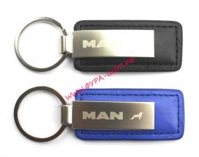 Брелок кожа "MAN" прямоугольный