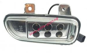 Фара П/Т светодиодная грузовик 5490/ Mercedes AXOR MP2 правая (6LED) корпус металл