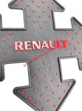Коврик на панель антискользящий RENAULT 25х25см