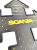 Коврик на панель антискользящий SCANIA 25х25см_1