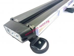 Маяк LED, COB 10шт-6W, LED 2шт, 10-30V (7режимов, 12модулей, в прикуриватель, крепление магнит, L=8 KR-4603