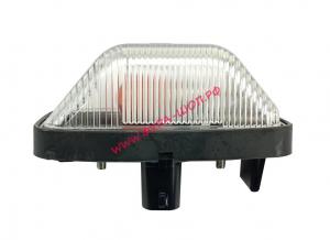 Указатель поворота боковой Next белый 12V c защелкой овальная фишка 54.3731-04