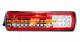 Фонарь задний LED ЕВРО МАЗ светодиодный 455х120х18 с провод AMP L 112-03-02 NEW (овал)_0