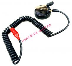 Вольтметр 30-10 V круглый клипса (свободные руки) AVR-07VK