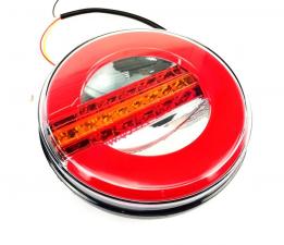 Фонарь задний LED 12-30V с кабелем D140 NEON с указателем поворота