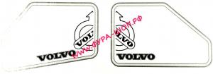 НАКЛЕЙКА (ВЫРЕЗНАЯ) VOLVO №2 (45Х33СМ) КОМПЛЕКТ НА ДВЕ СТОРОНЫ БЕЛЫЙ 08738_1
