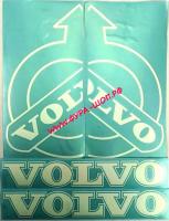 НАКЛЕЙКА (ВЫРЕЗНАЯ) VOLVO №2 (45Х33СМ) КОМПЛЕКТ НА ДВЕ СТОРОНЫ БЕЛЫЙ 08738_0