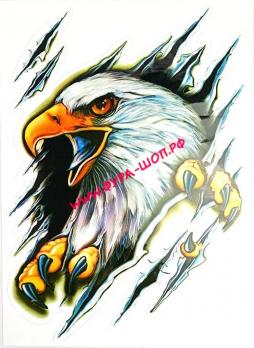 купить, 05414, НАКЛЕЙКА, ТИГР-TATOO, № 2, 35Х50, СМ 05414