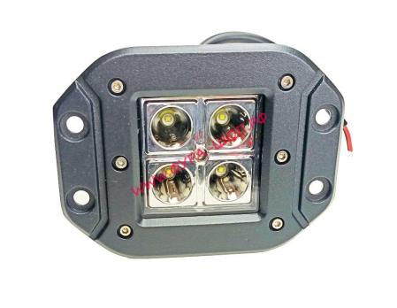 Фара противотуманная LED 10-30V дальний свет 4 диода SPOT5"