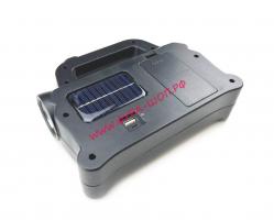 Фонарь Solar 6168 , яркий свет, 3режима(фонарь на солнечной батарее/с аккумул. USB)_2