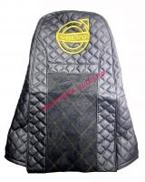 Чехол-сиденья ЛЮКС/СТЕГАННЫЙ VOLVO FМ, FM 2008 по 2018 г FH-12(новая с/р) FH-12 (новая б/р) черный _0
