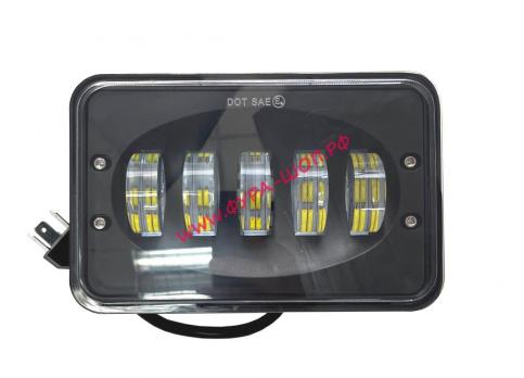Фара противотуманная прямоугольная LED 12-24V 5 линз к-т